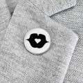 Broche BISOU MON COEUR