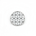 Broche CUBIK blanche