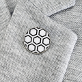 Broche HIVE blanche