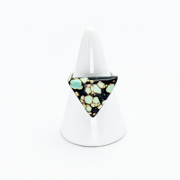 Bague cabochon lily turquoise 2 0 900
