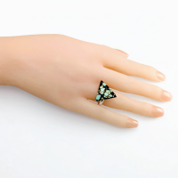 Bague cabochon lily turquoise 3 0 900