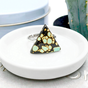 Bague cabochon lily turquoise 4 00 900