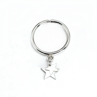 Bague tout argent lucky star 0 0 900