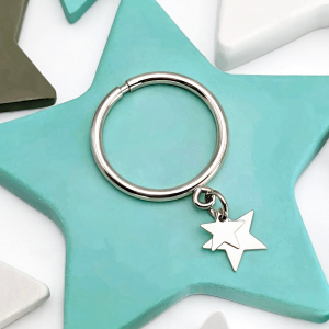 Bague tout argent lucky star 0 0 900