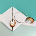 Bo creoles oval marron 2 0 900