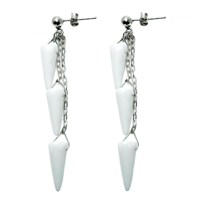 Bo pend spike blanc
