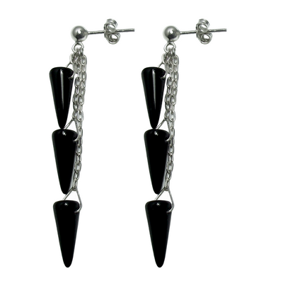 Bo pend spike noir