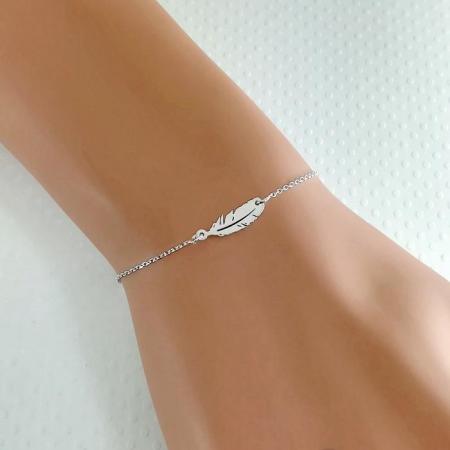 bracelet Plume