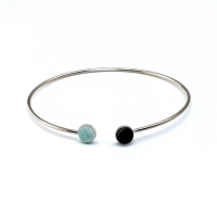 Bracelet jonc fred onyx amazonite 0 0 900