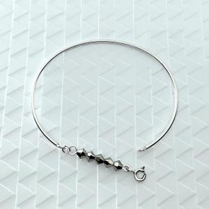 Bracelet jonc lou argent 5