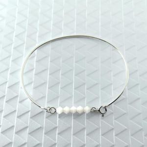 bracelet  Lou blanc