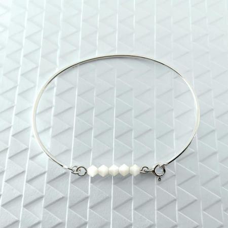 bracelet  Lou blanc