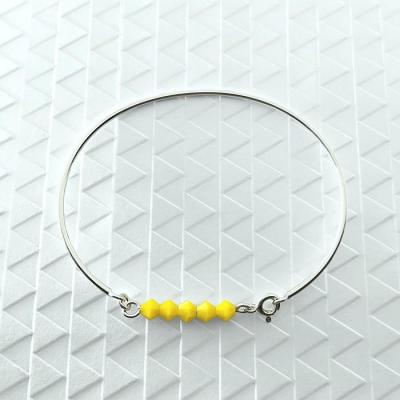 bracelet  Lou yellow