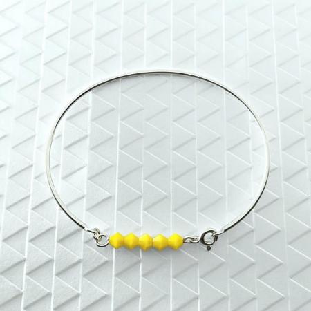 bracelet  Lou jaune