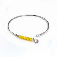 Bracelet jonc lou jaune 1 0 900