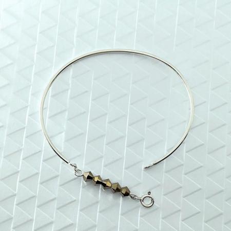 Bracelet jonc lou mordore 6