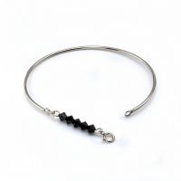 Bracelet jonc lou noir 1 0 900