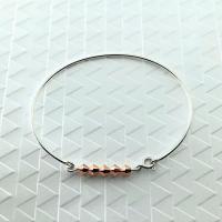 Bracelet jonc lou or rose 0 0 700