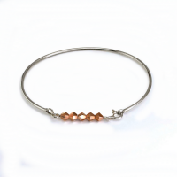 Bracelet jonc lou or rose 0 0 900