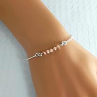 Bracelet jonc lou or rose 2 0 700