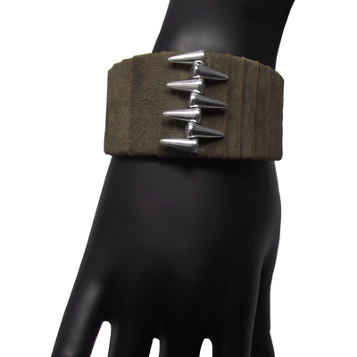 Bracelet manchette spike1 det2