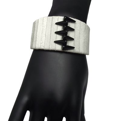 Bracelet manchette spike2 det2