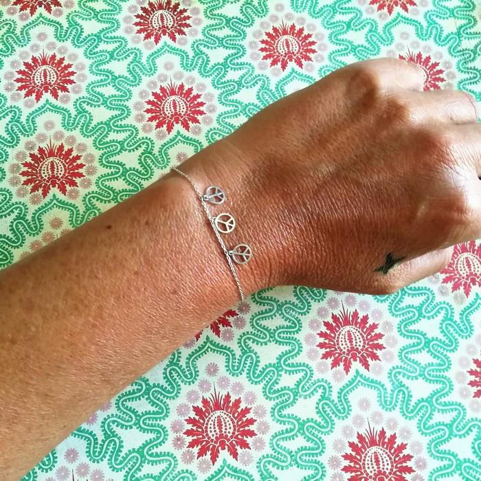 Bracelet peace 2 0 700