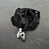 Bracelet ruban vanity noir 0 0 700