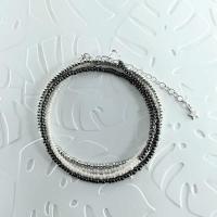 Bracelet wrap diego noir metal 0 0 701