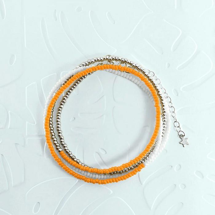 Bracelet wrap diego orange 0 0 701