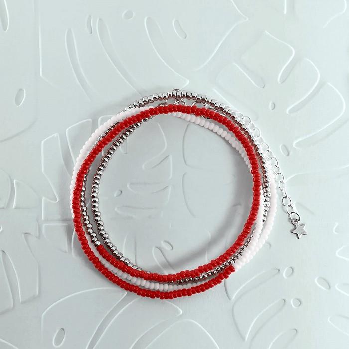 Bracelet wrap diego rouge cerise 0 0 700