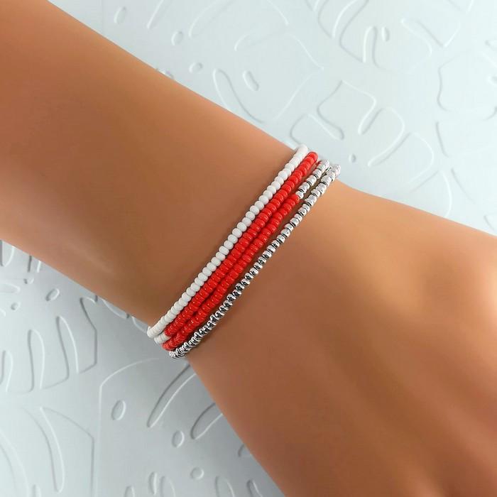 Bracelet wrap diego rouge coquelicot 1 0 702