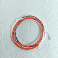 Bracelet wrap diego rouge orange 0 0 700