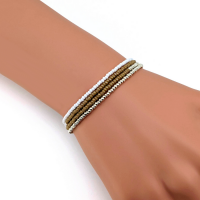 Bracelet wrap diego taupe 1 0 900