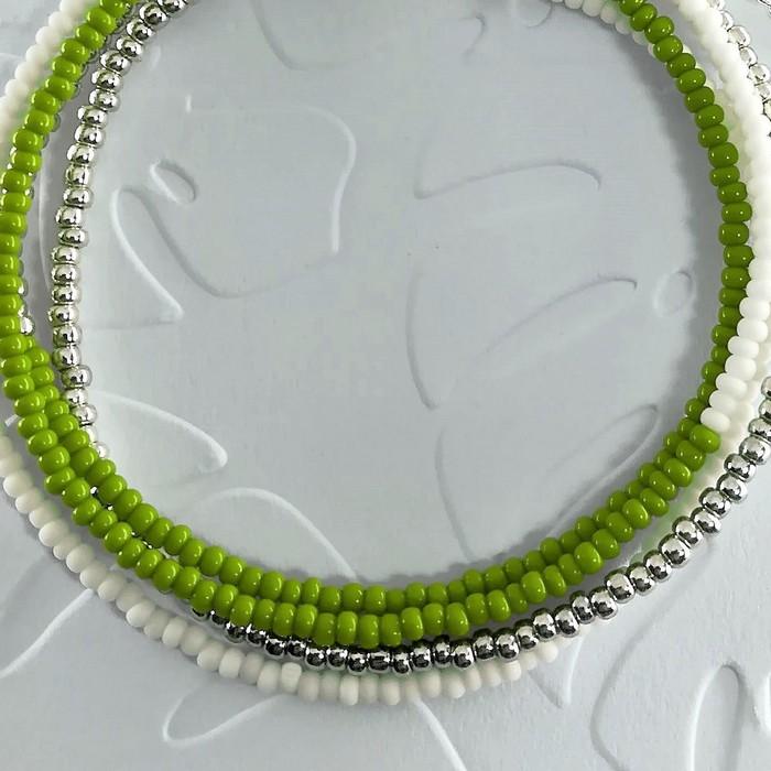 Bracelet wrap diego vert olive 3 0 700