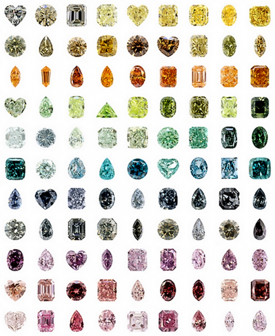 Diamants fancy