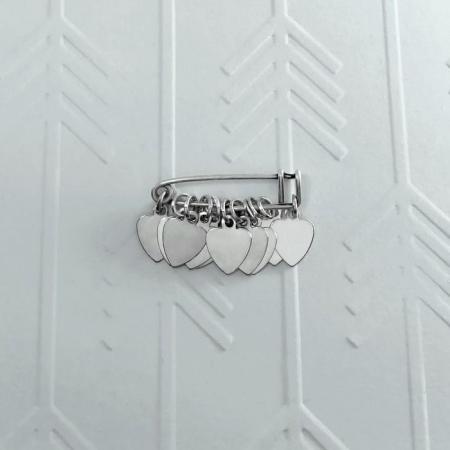 Epingle cuori 0 0 700