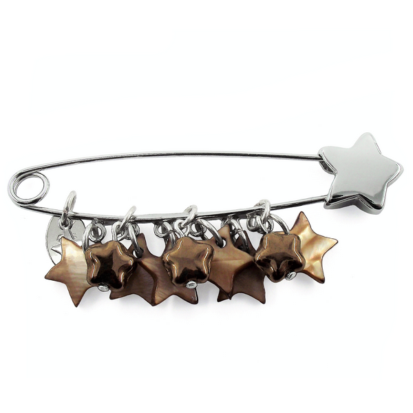 Epingle rain of stars cuivre 0