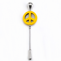 Fibule peace jaune 1 0 2 900