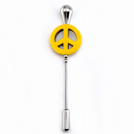 Fibule peace jaune 1 0 2 900