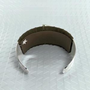 Manchette spike taupe 5