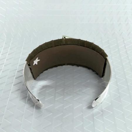 Manchette spike taupe 5