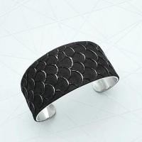 Manchette tilapia noir argent mat 1 0 700