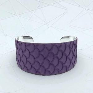 Manchette tilapia violet mat 5