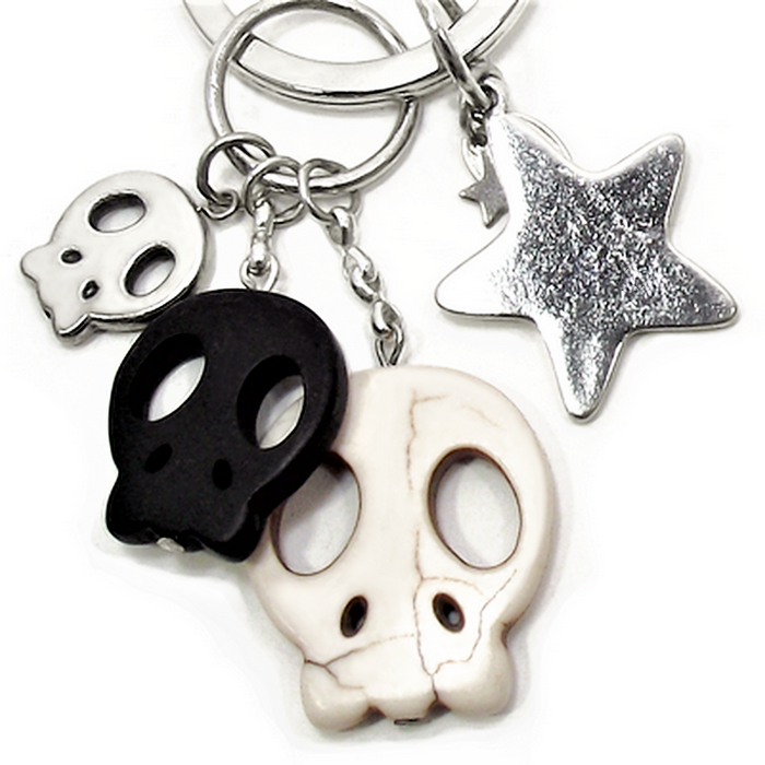 Porte cles skulli 2 0 700