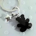 Porte cles teddy noir 5