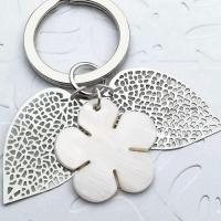 Porte cles tiare blanc 1 0 702