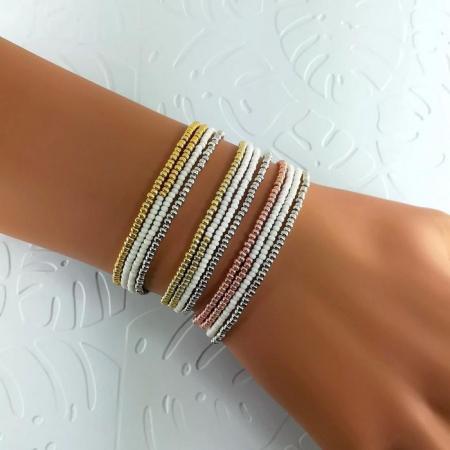 Bracelets wrap/collier Diego les ors